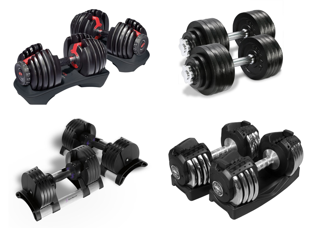 Top 10 Best Adjustable Dumbbells Review - Top10Great