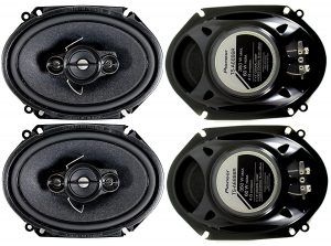8- Pioneer 4-Way Stereo Speakers-TS Best Car Speakers