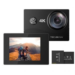 TEC.BEAN Sports Action Camera 4K 16MP